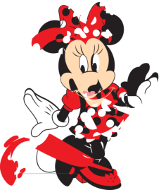 Minnie Mouse Dress Outline Drawing Svg Vector, Free Vectors File